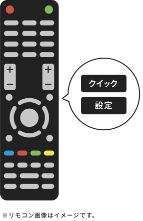 TOSHIBA『REGZA』のリモコン