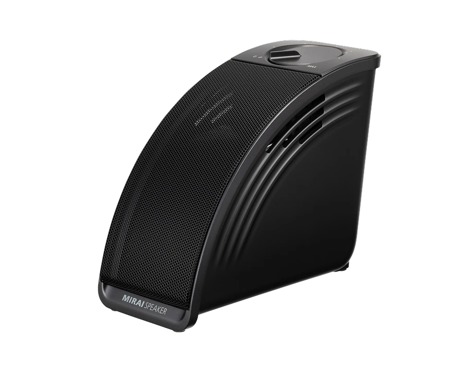 ブラックのMIRAI SPEAKER Mini